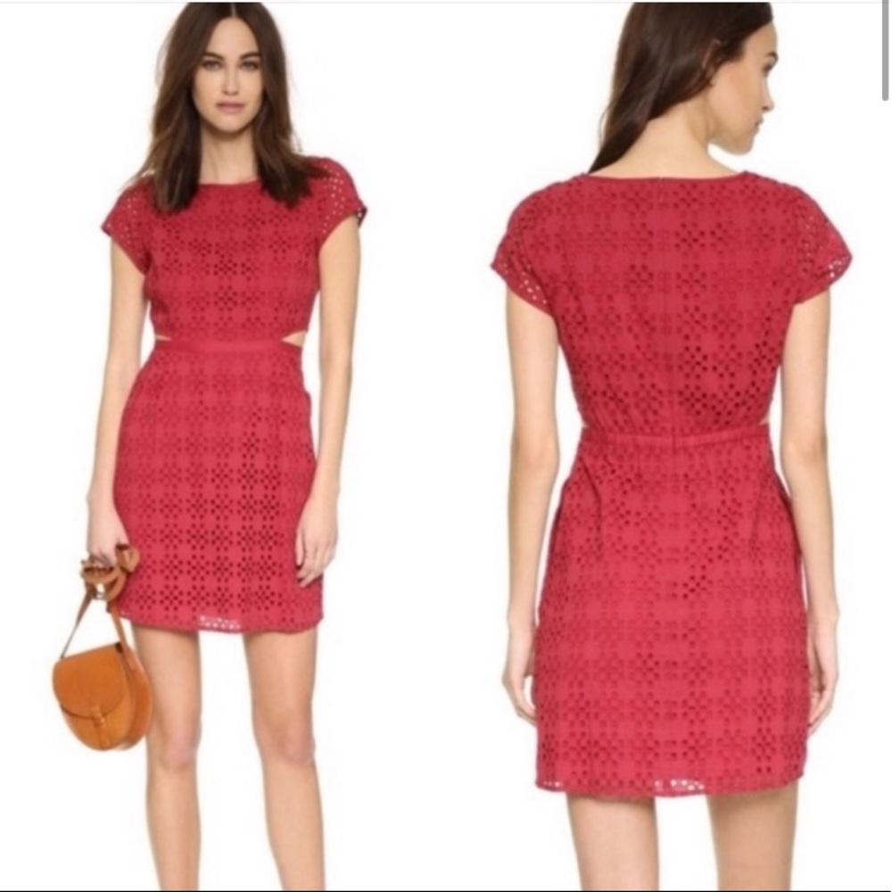 Madewell “Eyelet Happening” Cutout Dress 4
